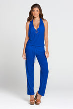 COSITA BUENA - T Back Long Jumpsuit • Electric Blue