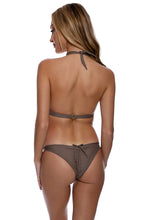 COSITA BUENA - Underwire Halter Top & Drawstring Back Scrunch Bottom • Sandy Toes