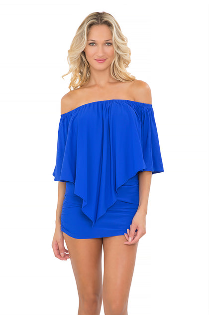 COSITA BUENA - Party Dress • Electric Blue