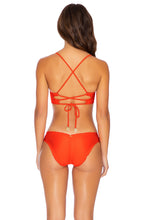 COSITA BUENA - Underwire Top & Seamless Full Ruched Back Bottom • Sangrita