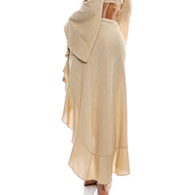 COSITA BUENA - Ruffle High Lo Slit Skirt-CLS