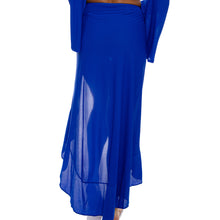 COSITA BUENA - Ruffle High Lo Slit Skirt-CLS