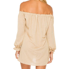 COSITA BUENA - Cuff Bell Sleeve Dress-WAC