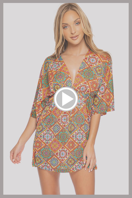 COSMO GIRL - Short Tunic • Multicolor