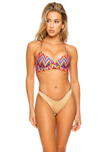 RULE BREAKER - Underwire Top & High Leg Brazilian Bottom • Multicolor