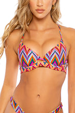 RULE BREAKER - Underwire Top & High Leg Brazilian Bottom • Multicolor