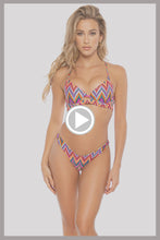 RULE BREAKER - Underwire Top & High Leg Brazilian Bottom • Multicolor