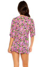 SEXY SEÑORITA - Short Tunic • Pink Black