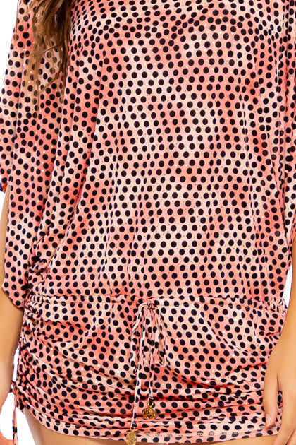 GLAM LOVIN - South Beach Dress • Coral