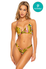 BACK  IN TIME - Underwire Top & High Leg Bottom • Multicolor