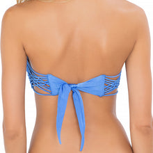 CUBA LIBRE - Criss Cross Bandeau Top With Removable Tassel