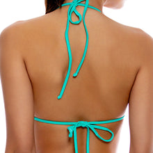 FIESTA DE FLORES - Molded Push Up Bandeau Halter Top