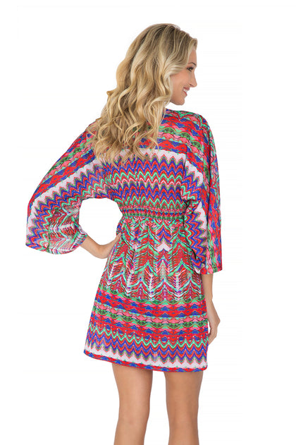 BESOS DE SAL - Long Sleeve Tunic • Multicolor