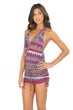 BESOS DE SAL - T Back Mini Dress • Multicolor