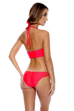VERANO DE RUMBA - Something Sexy Underwire Corset Top & Multi Strings Full Bottom • Bombshell Red