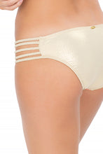 DIAMANTES DE CORAL - Triangle Halter Top & Braided Side Full Bottom • Beachy Coral