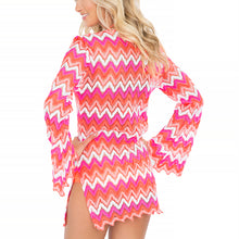 FLAMINGO BEACH - Plunge Dress
