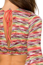 CHA CHA CHA - Cuba Libre Crop Top & Cha Cha Lace Flare Pants • Multicolor