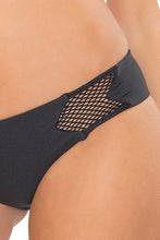 FOR YOUR EYES ONLY - Net Front Criss Cross Back Sporty & Net Sides Moderate Bottom • Black