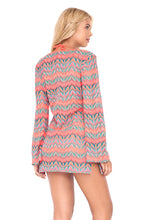 FUEGO DIVINO - Plunge Dress • Multicolor