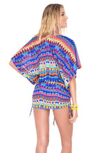 TRIBAL BEACH - Cabana V Neck Dress • Multicolor