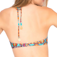 WILD & FREE - Weave Fringed Halter Top