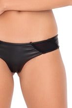 SALTY SKIN - Mesh Underwire Halter Top & Mesh Cutout Skimpy Bottom • Black