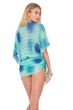 SIETE MARES - Cabana V Neck Dress • Multicolor