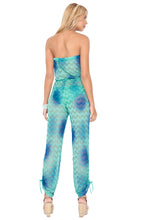SIETE MARES - Crochet Strapless Jumpsuit • Multicolor