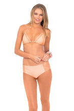 LET'S BE MERMAIDS - Triangle Top & Crochet Loops High Waist Bottom • Sea Shell