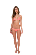 SOL MULTICOLOR - Cross Over Halter Top & Full Bottom • Multicolor