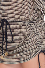 DESERT BABE - Cabana V Neck Dress • Black