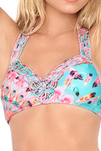 DREAM CATCHER - Weave Sporty Bra Top & Weave Fringed Skimpy Bottom • Pink Sunsets