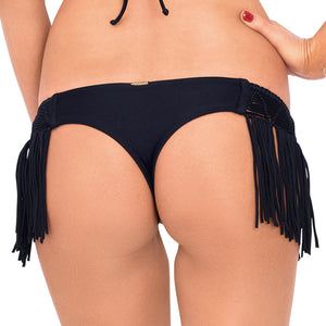 HEART OF A HIPPIE - Weave Fringed Skimpy Bottom