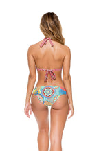 MARIPOSITA CARIBEÑA - Born Free Engineered Reversible Hight Neck Top & Tab Sides Full Bottom • Multicolor