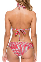 MARIPOSITA CARIBEÑA - Born Free Engineered Reversible Hight Neck Top & Tab Sides Full Bottom • Multicolor