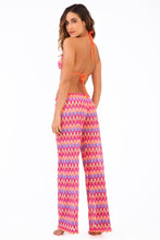 SONG OF THE SEA - Key Hole Halter Top & Beach Pant • Multicolor