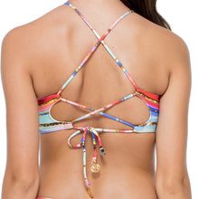 BELLAMAR - High Neck Cutout Top