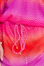 SUNSET ANGEL - Cabana V Neck Dress • Multicolor