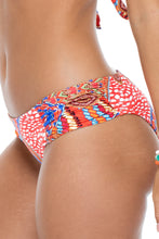 MANDINGA - Triangle Halter Top & Scrunch Panty Full Bottom • Multicolor