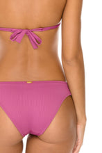 ORILLAS DEL MAR - Triangle Halter Top & Full Bottom • Frambuesa