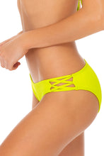 ORILLAS DEL MAR - Triangle Halter Top & Full Bottom • Glowstick