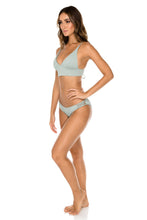 ORILLAS DEL MAR - Cross Back Bustier Top & Full Bottom • Jardines