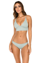 ORILLAS DEL MAR - Cross Back Bustier Top & Full Bottom • Jardines