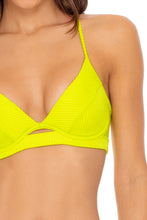 ORILLAS DEL MAR - Underwire Top & High Leg  Bottom • Glowstick