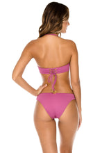 ORILLAS DEL MAR - Underwire Bandeau Top & Full Bottom • Frambuesa