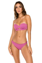 ORILLAS DEL MAR - Underwire Bandeau Top & Full Bottom • Frambuesa