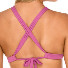 ORILLAS DEL MAR - Molded Push Up Bandeau Halter Top