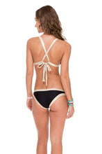 WARRIOR SPIRIT - Adjustable Back Halter Top & Band Full Bottom • Black Gold