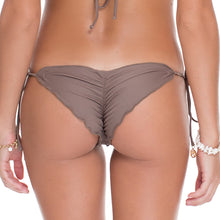 COSITA BUENA - Wavy Ruched Back Brazilian Tie Side Bottom